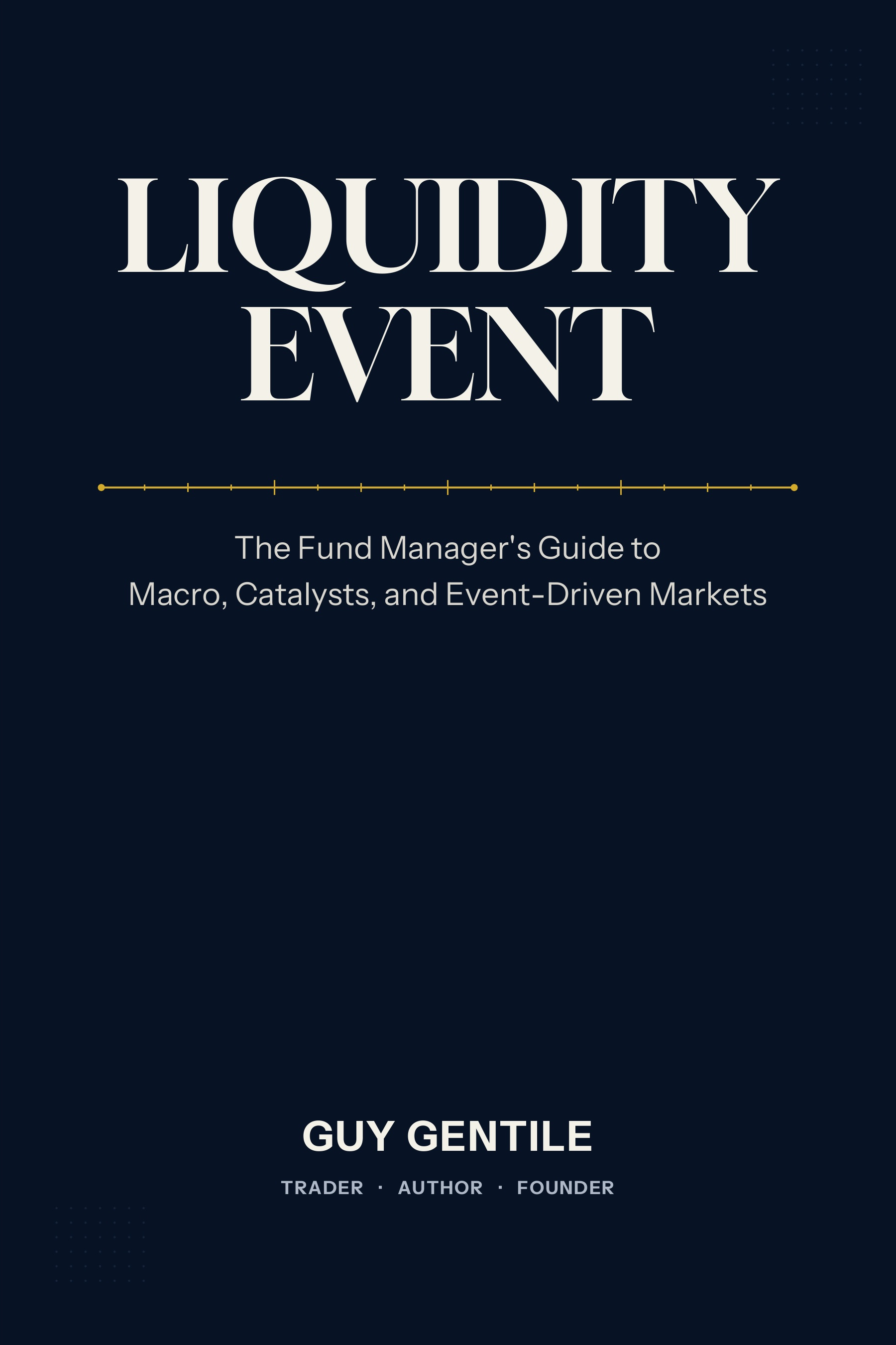 Liquidity Event by Guy Gentile — book cover