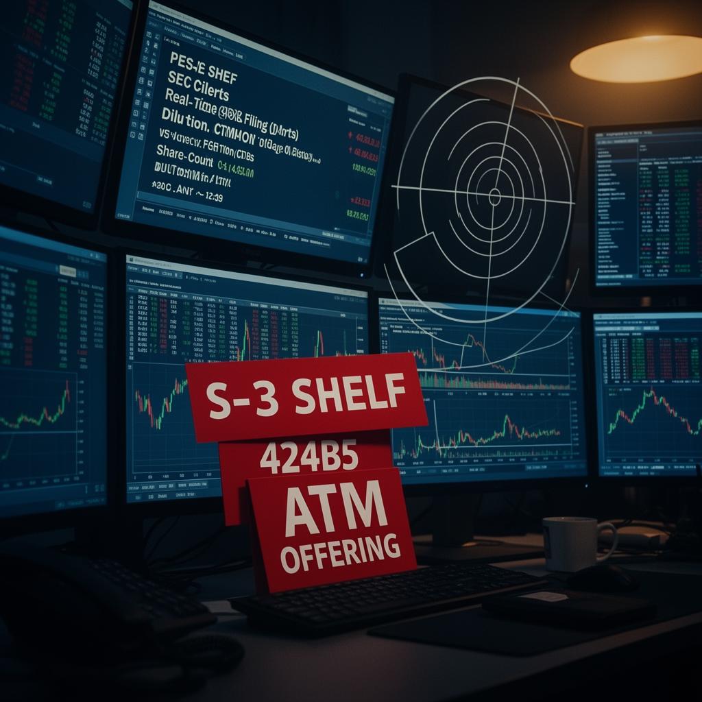 Stocks Leak Launches: A Real-Time SEC Dilution Radar Built by Guy Gentile for Active Traders and Small-Cap Investors