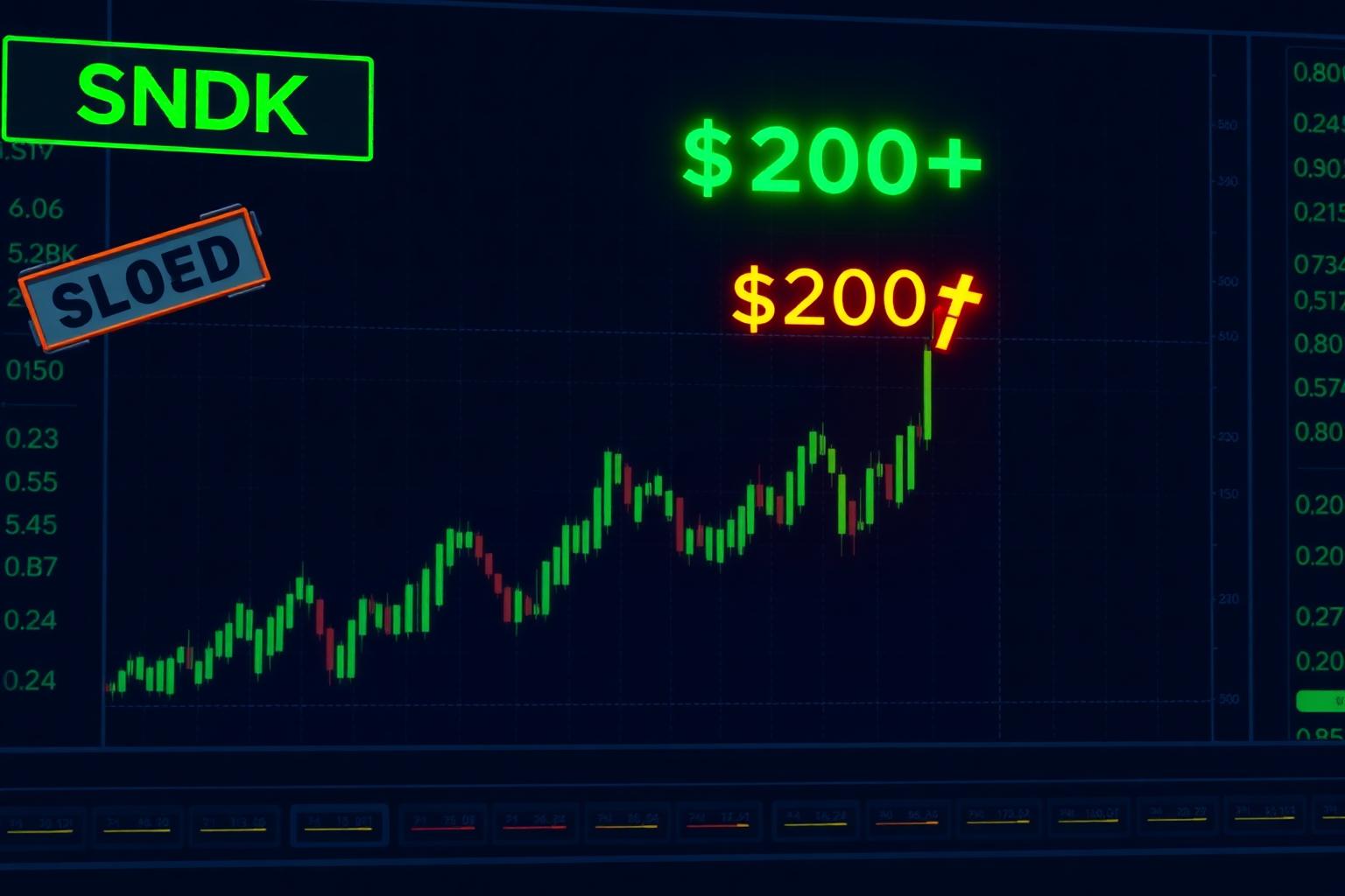 Out Of SNDK, Still Long COIN — Booking The Memory Win And Pressing The $200+ Target