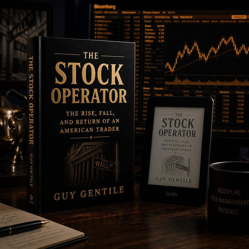 The Stock Operator Is Live On Amazon — Guy Gentile's New Book Puts 30 Years On Wall Street Into One Volume